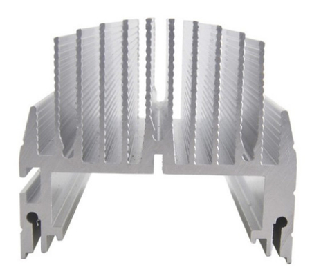 Customized Width CNC Aluminium Extrusion for Sandblasting and Customized Solutions