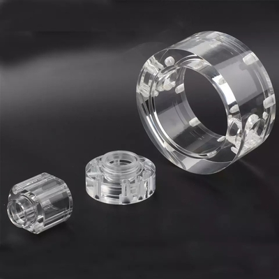 High Precision PMMA Acrylic PC Rapid Prototypes Round Ring Parts By CNC Machining