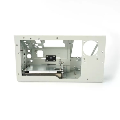 Deburring Edge Treatment Custom Sheet Metal Stamping with Custom Hole Size and Logo