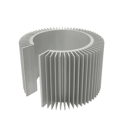 High-Strength Red CNC Aluminium Extrusion with Customized Design and Strength ≥160Mpa