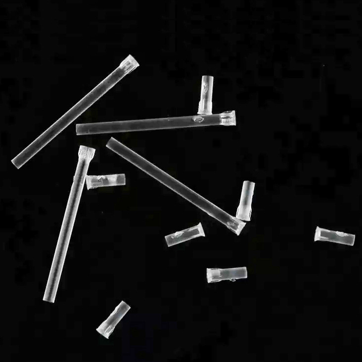 Customize LED Light Guide Pipe Machining Plastic Round Head Light Pipe